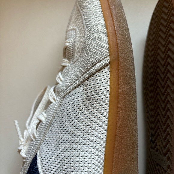 Rothy’s Men’s The RS01 Washable Sneaker White Blue Hudson - Picture 7 of 11